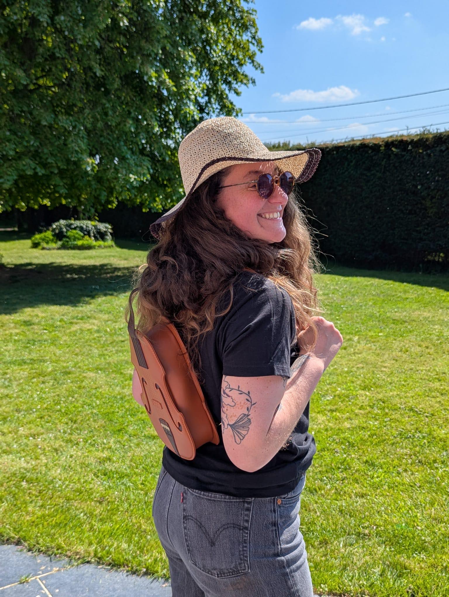 Agathe Bely Professeur de violon en été